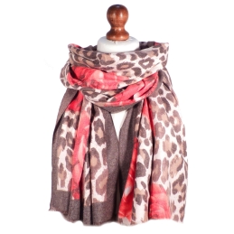 Женский шарф с хлопком 1825-1