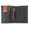 Мужской кожаный кошелёк SHELDON-5 + подарочный пакет