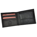Мужской кожаный кошелёк DAMIAN-3 + подарочный пакет
