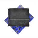 Мужской кожаный кошелёк DAMIAN-3 + подарочный пакет