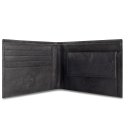 Мужской кожаный кошелёк DAMIAN-4 + подарочный пакет