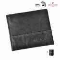Мужской кожаный кошелёк DAMIAN-4 + подарочный пакет