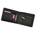 Мужской кожаный кошелёк RAMONAS-4 + подарочный пакет