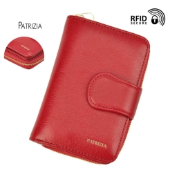 Женский кожаный кошелёк MIRA + подарочный пакет