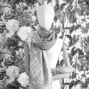 Женский шарф с с бахромой 18532-1
