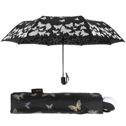 Полуавтоматический зонт с меняющимся цветом для женщин SANFO-11