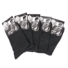 Мужские чёрные носки 9965, комплект из 5 пар