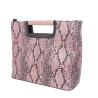 Женская сумка "Розовая змея"