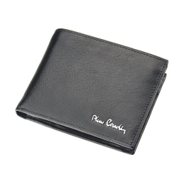 Мужской кожаный кошелёк DAMIAN-6+ подарочный пакет